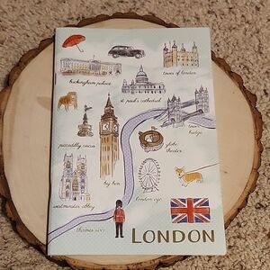 Molly & Rex London Themed Softcover Notebook